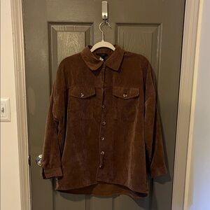 Women’s Chocolate Corduroy Jacket